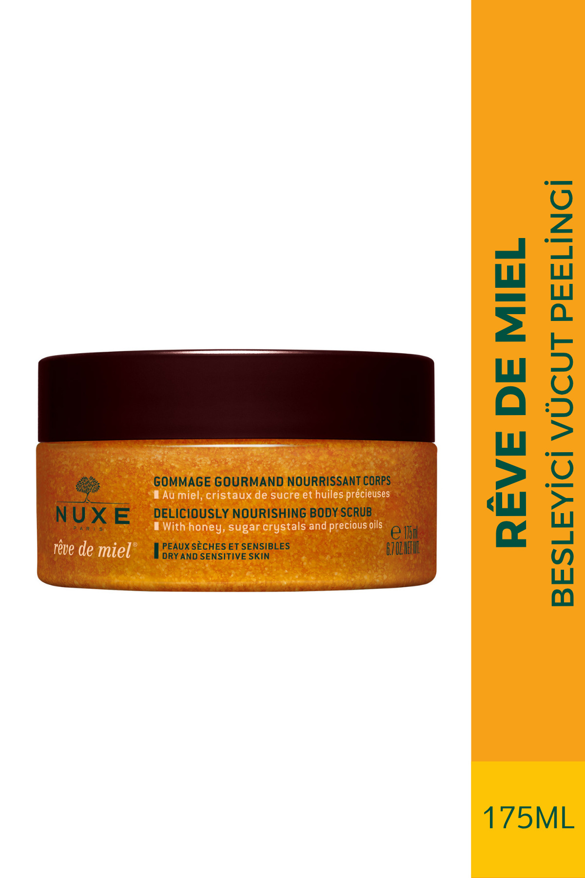 Nuxe Rêve de Miel Besleyici Vücut Peelingi  175 ml — 3264680010941