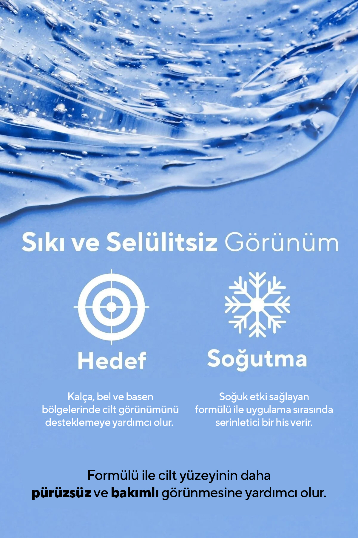 Sıkılaştırıcı Vücut Bakım Jeli | Kafein, Üzüm Çekirdeği Yağı, Vitamin E 250 ml — TCLJ — تصویر 6 از 6