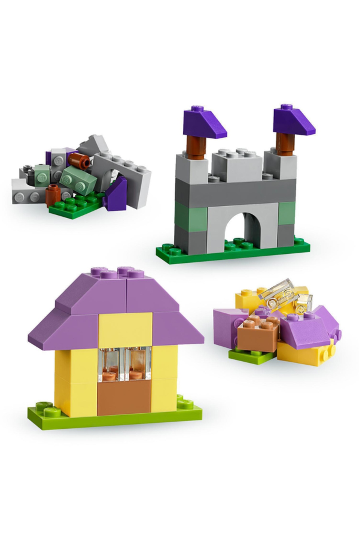 LEGO ® Classic Yaratıcı Çanta 10713 - 4 Yaş & Üzeri Çocuklar için Yaratıcı Oyuncak Yapım Seti (213P) fotoğrafı 3 (önizleme)