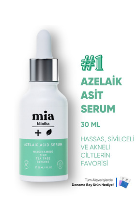 mia klinika Sivilceli Ve Hassas Ciltlere Uygun Azelaik Asit Serumu