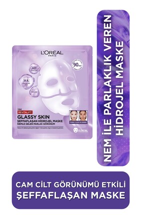 L'Oreal Paris Revitalift Glassy Skin Nem ile Parlaklık Veren Cam Cilt Görünüm...