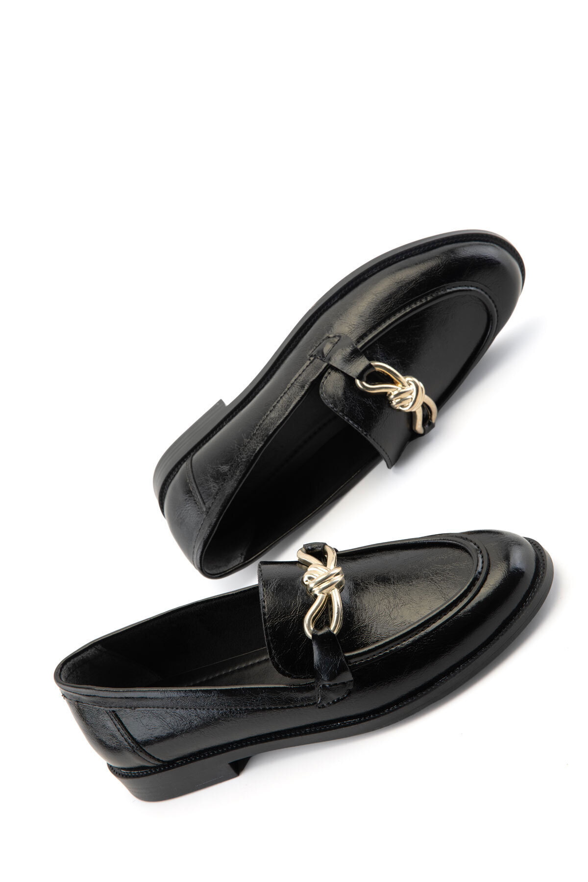 SOHO  Siyah Kadın Loafer Ayakkabı 21387 - Görsel 4