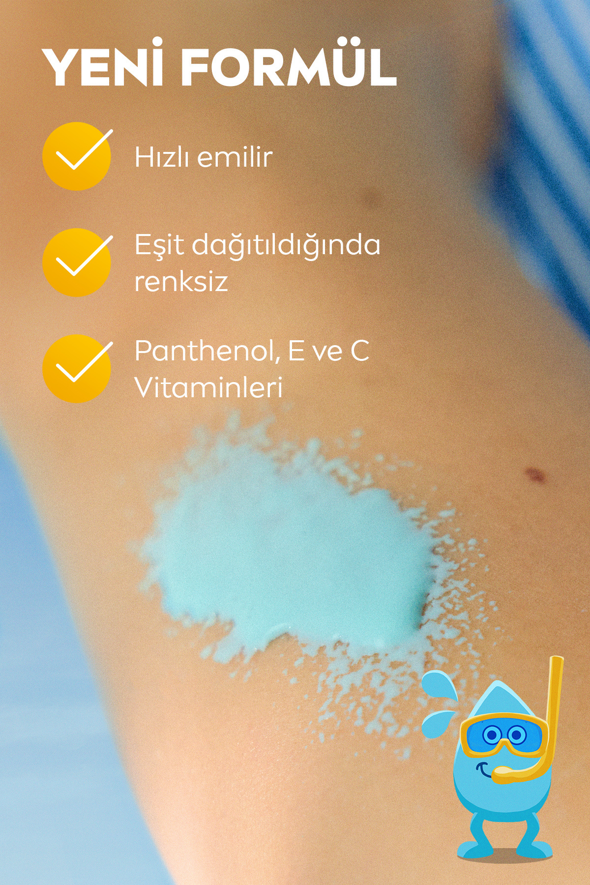 NIVEA SUN SPF50 Çocuklar İçin Yüksek Güneş Koruyucu Vücut Spreyi 200ml,Suya Dayanıklı,E&C Vitamini fotoğrafı 5 (önizleme)