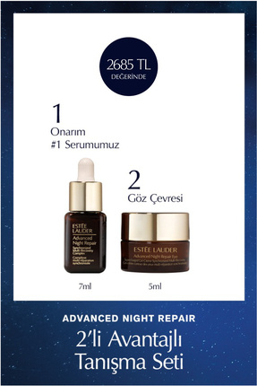 Estee Lauder Seyahat Boy Cilt Bakım Seti - Advanced Night Repair Onarıcı Seru...