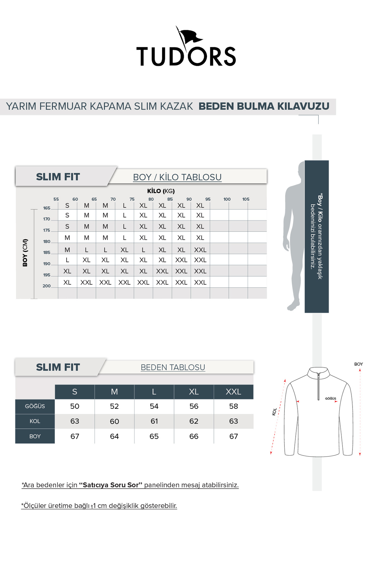 پلیور مردانه اسلیم فیت باریک بافت‌دار زیپ‌دار مشکی یقه ایستاده — مشکی KZ230014-02 — تصویر 7 از 7