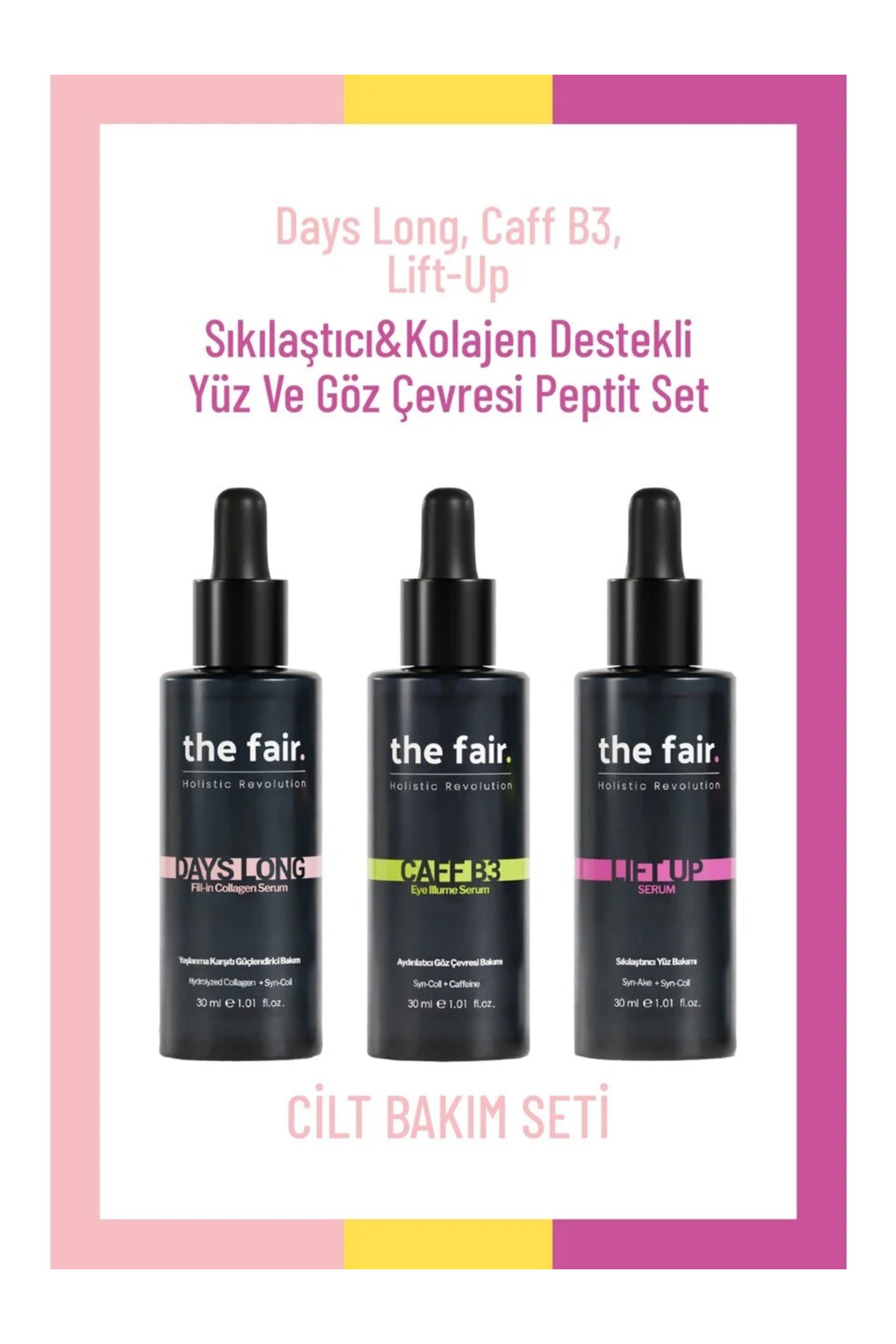 the fair. Yaşlanma Karşıtı Nemlendirici ve Sıkılaştırıcı Peptit Destekli Set — COSMOPERA/2021/1930