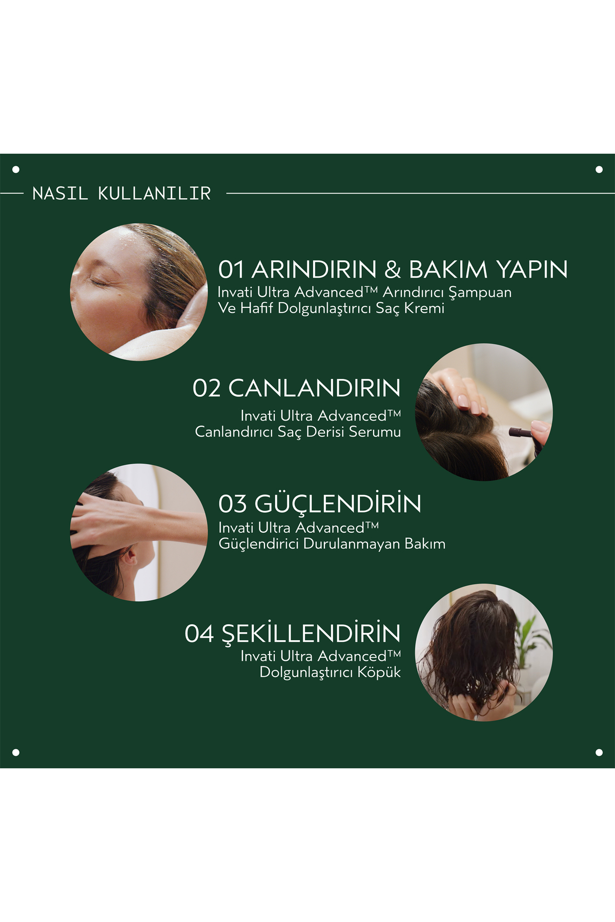 invati ultra advanced saç dolgunlaştırıcı köpük 150ml — 127158 — تصویر 4 از 9