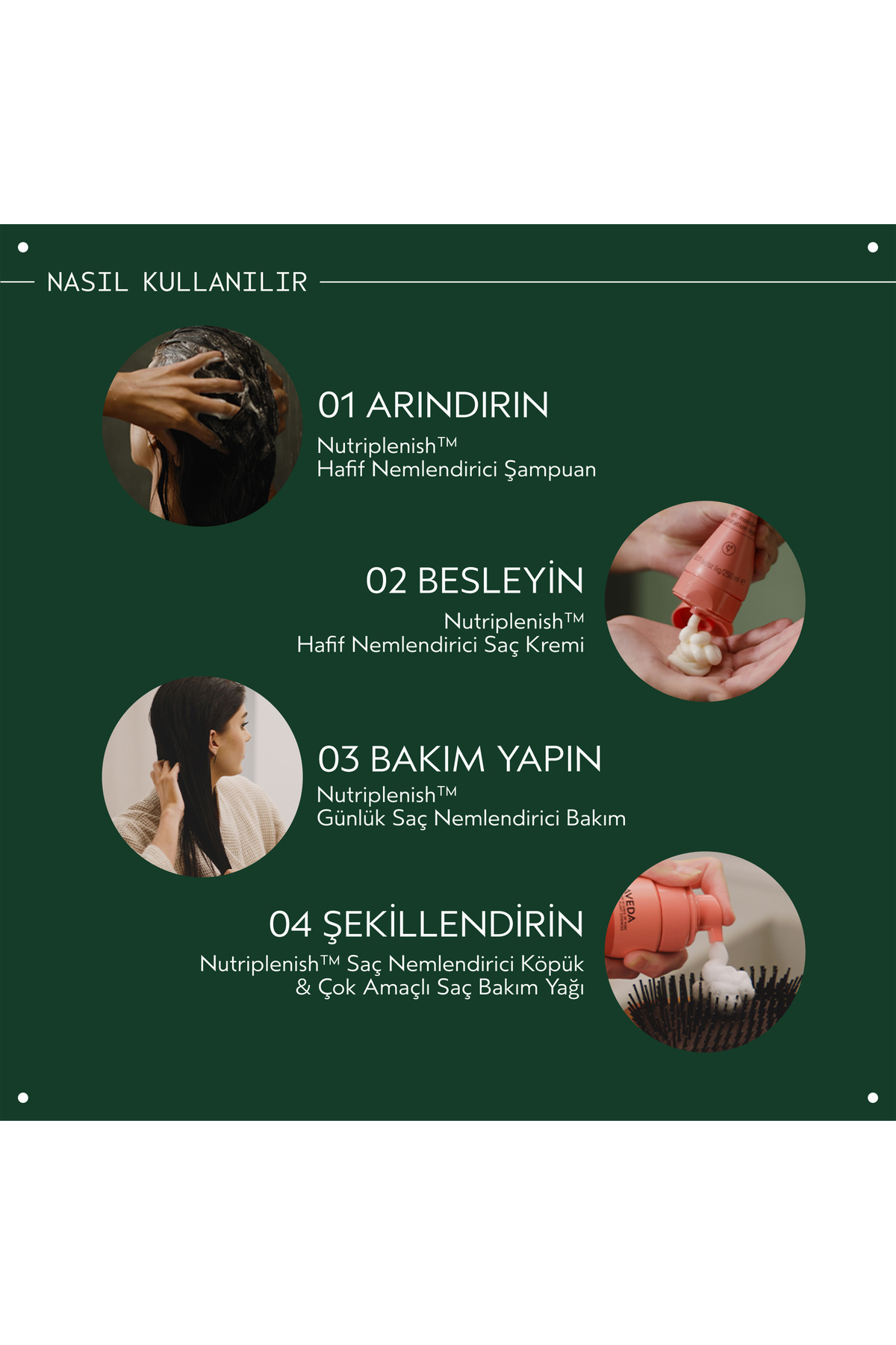 Nutriplenish Yoğun Nemlendirici Saç — 018084014479 — تصویر 4 از 8