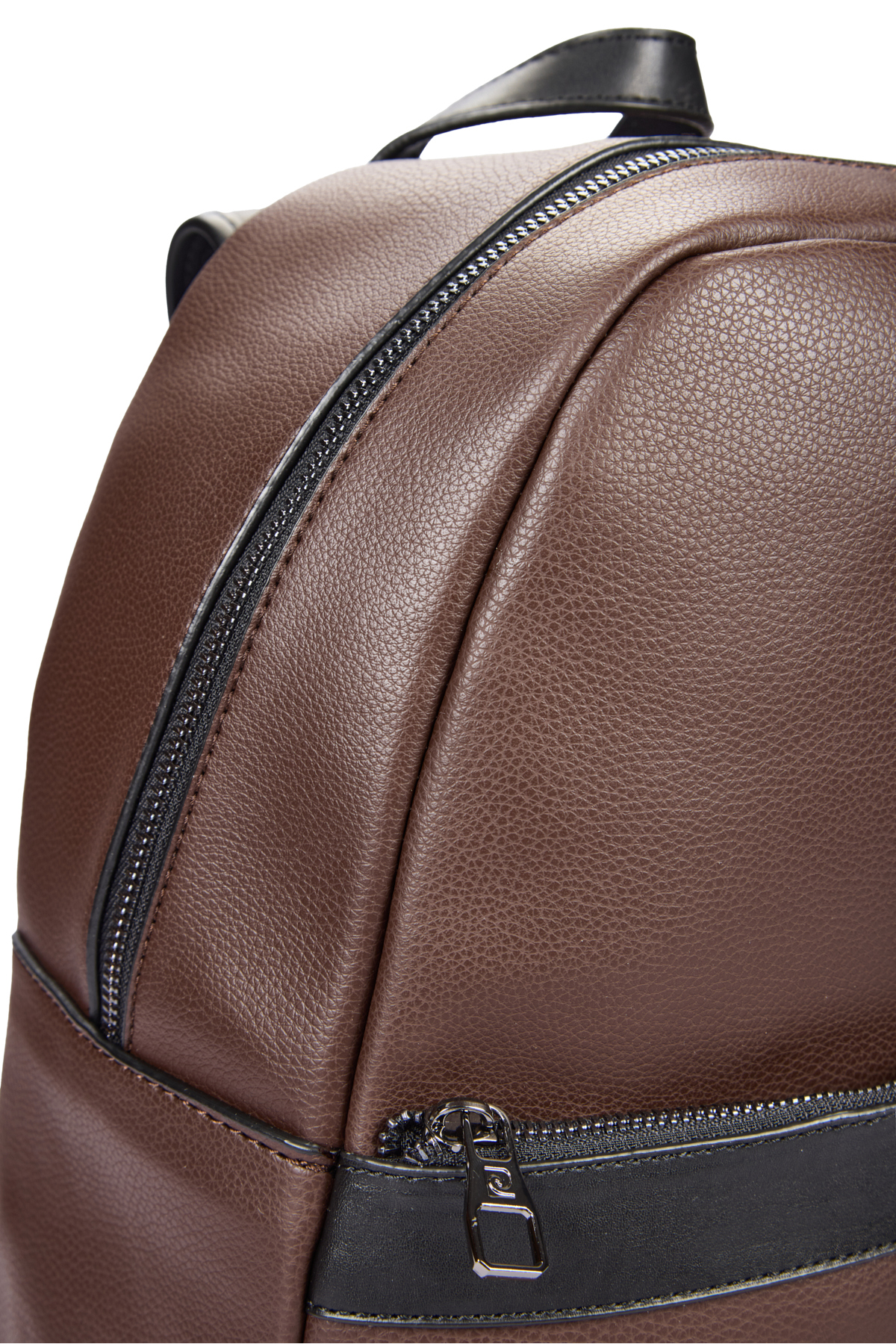 کوله پشتی پیر کاردین مردانه چرم مصنوعی قهوه ای بیزینس راسته    متوسط  اسپرت | Pierre Cardin 01PC001167 TR - تصویر 5