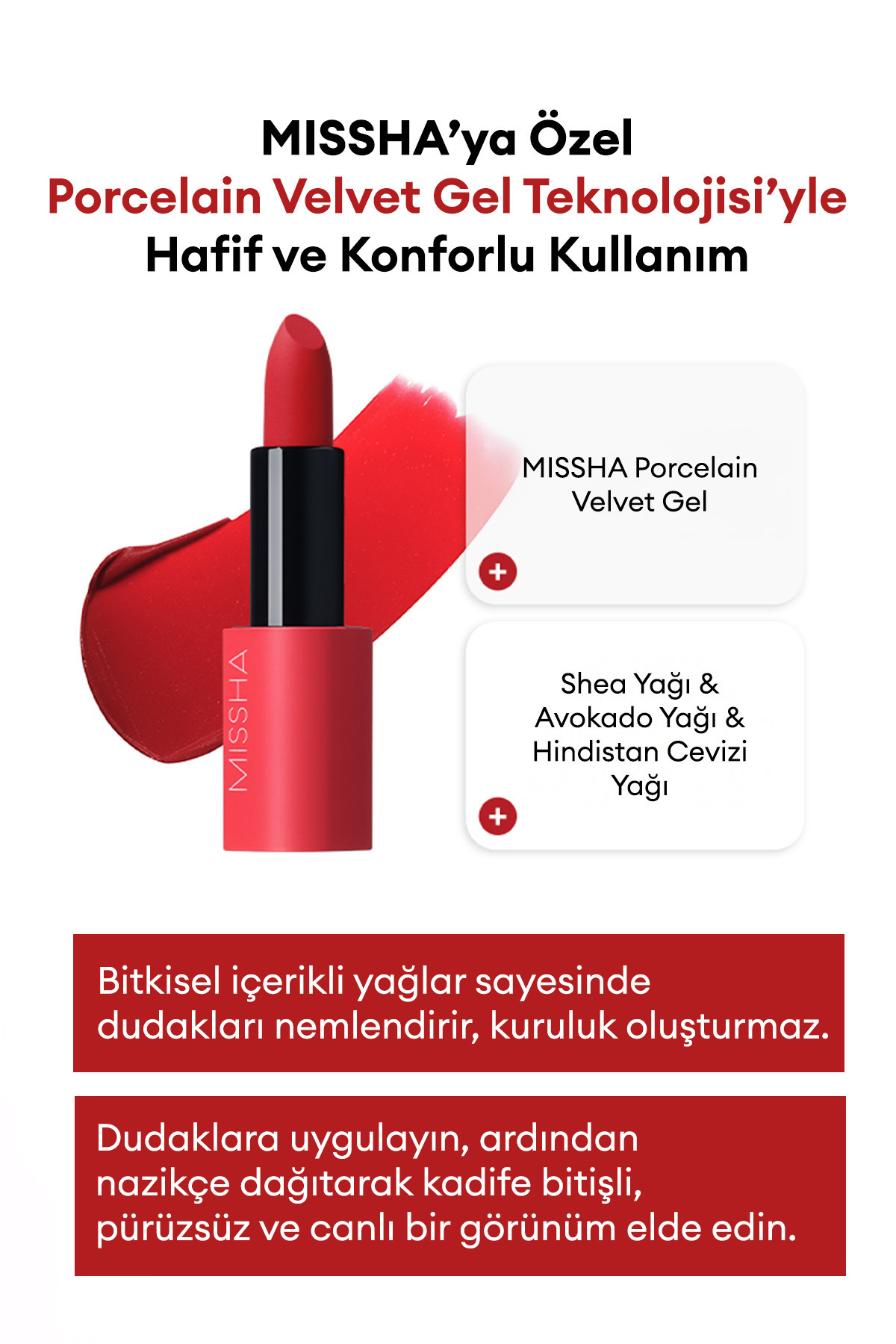 رژ لب میشا Dare Rouge Velvet با رنگدانه غلیظ، اثر بلور و پایان مخملی مرطوب (شماره 21 بیژیک)