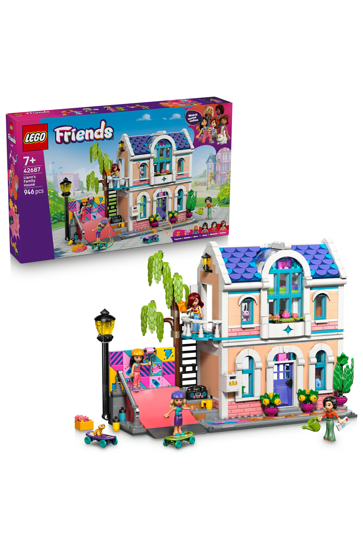 LEGO ® Przyjaciele ǀ Casa familiei lui Liann 42687