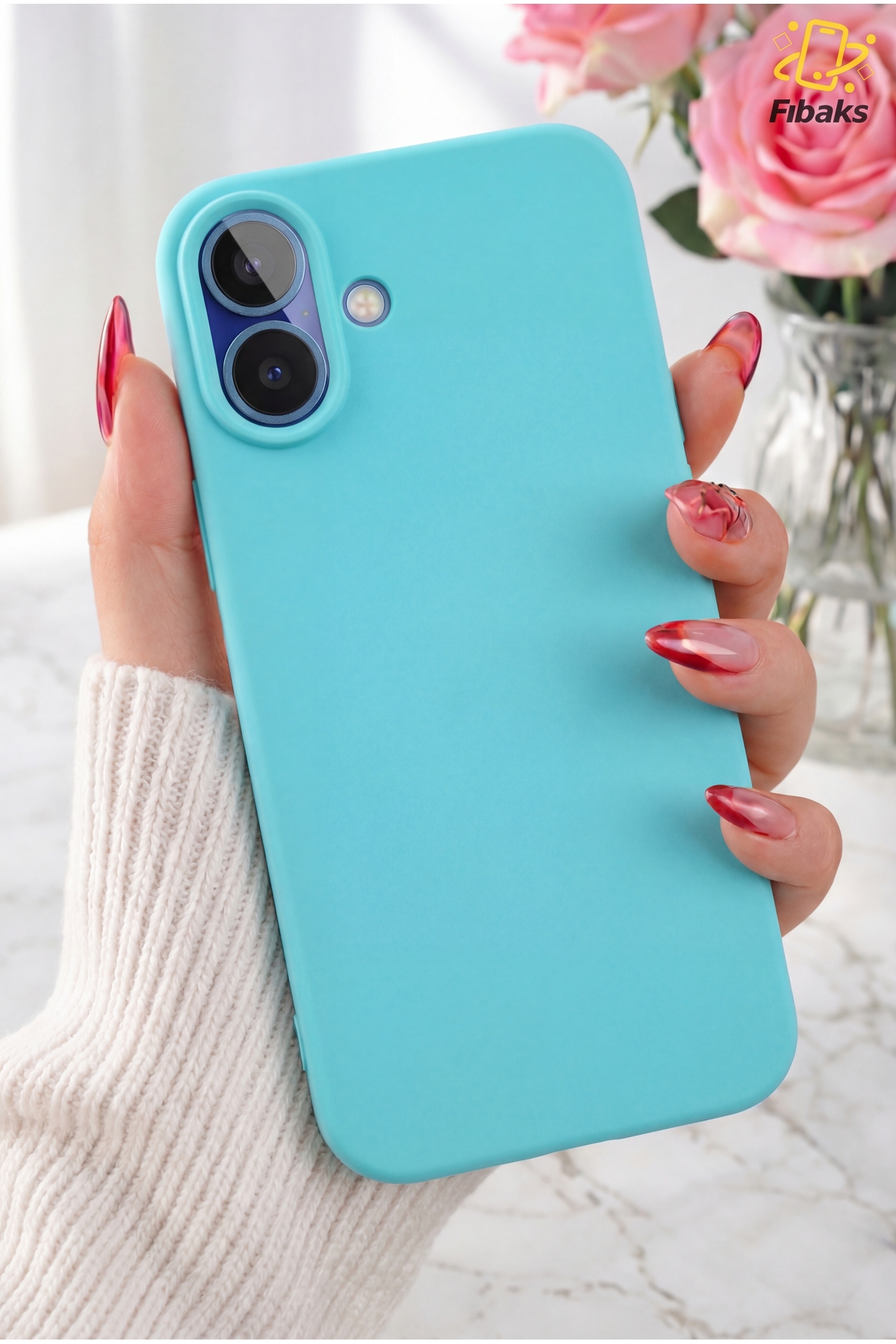 iPhone 16 Case Velvet Launch Soft Soft Liquid Silicone Camera Shielded Cover Green
