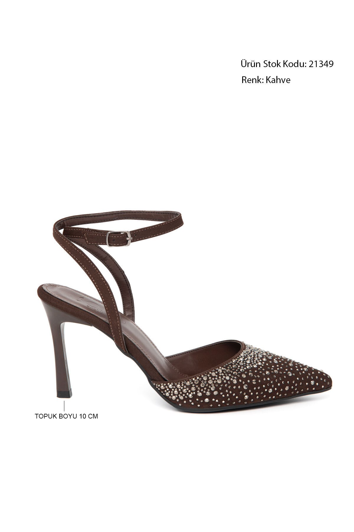 SOHO  Kahve Kadın Klasik Topuklu Ayakkabı 21349 - Görsel 2