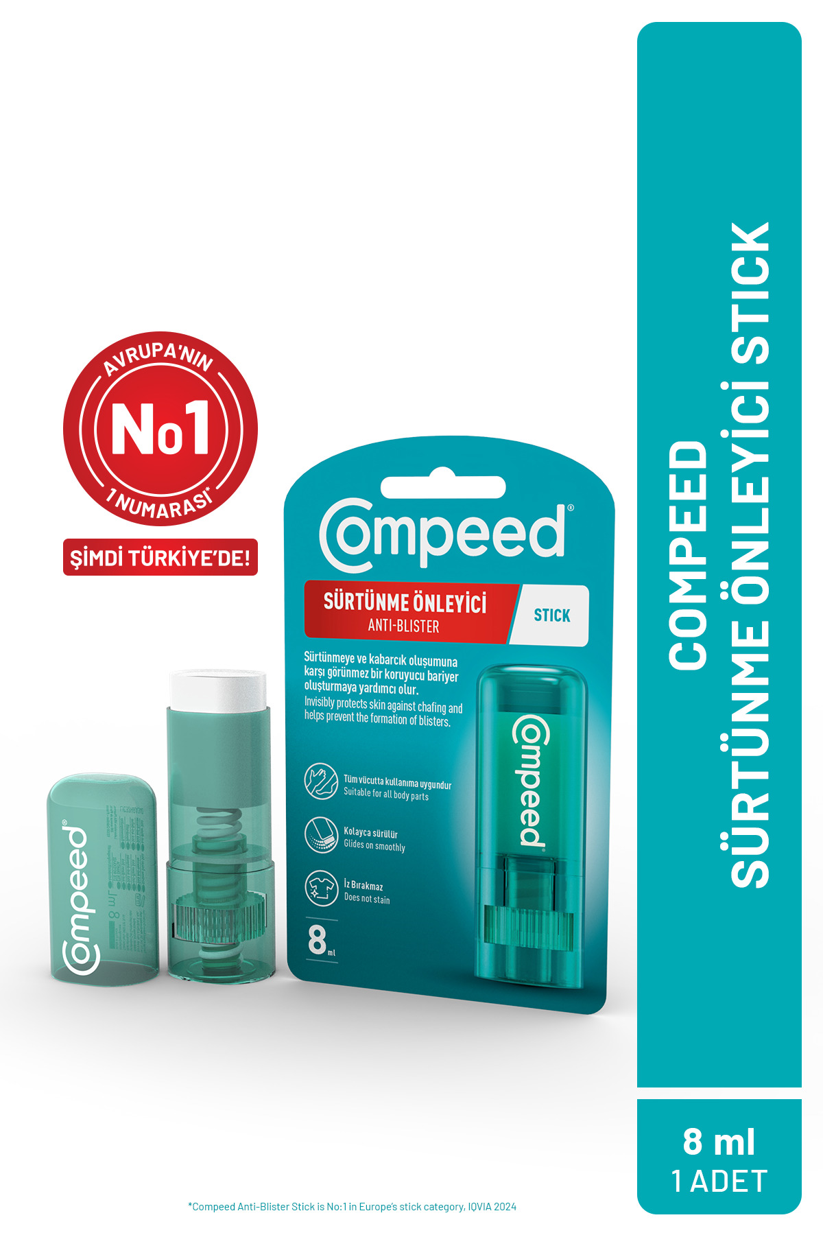 Sürtünme Önleyici Stick 8 ml 5