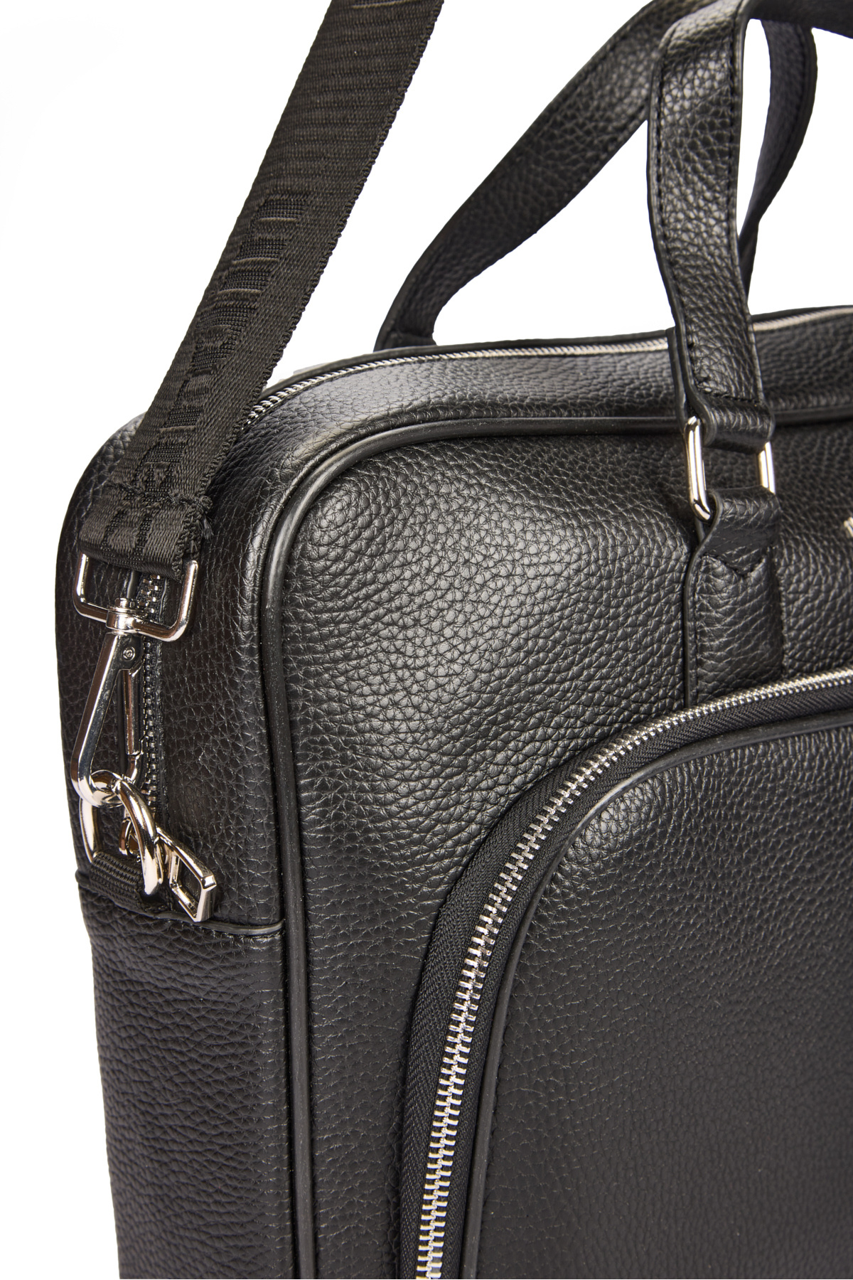 Pierre Cardin  Siyah Erkek Ayarlanabilir Çıkarılabilir Kordonlu Valiz Sabitlemeli Laptop Evrak Çantası 01PC001116 - Görsel 5