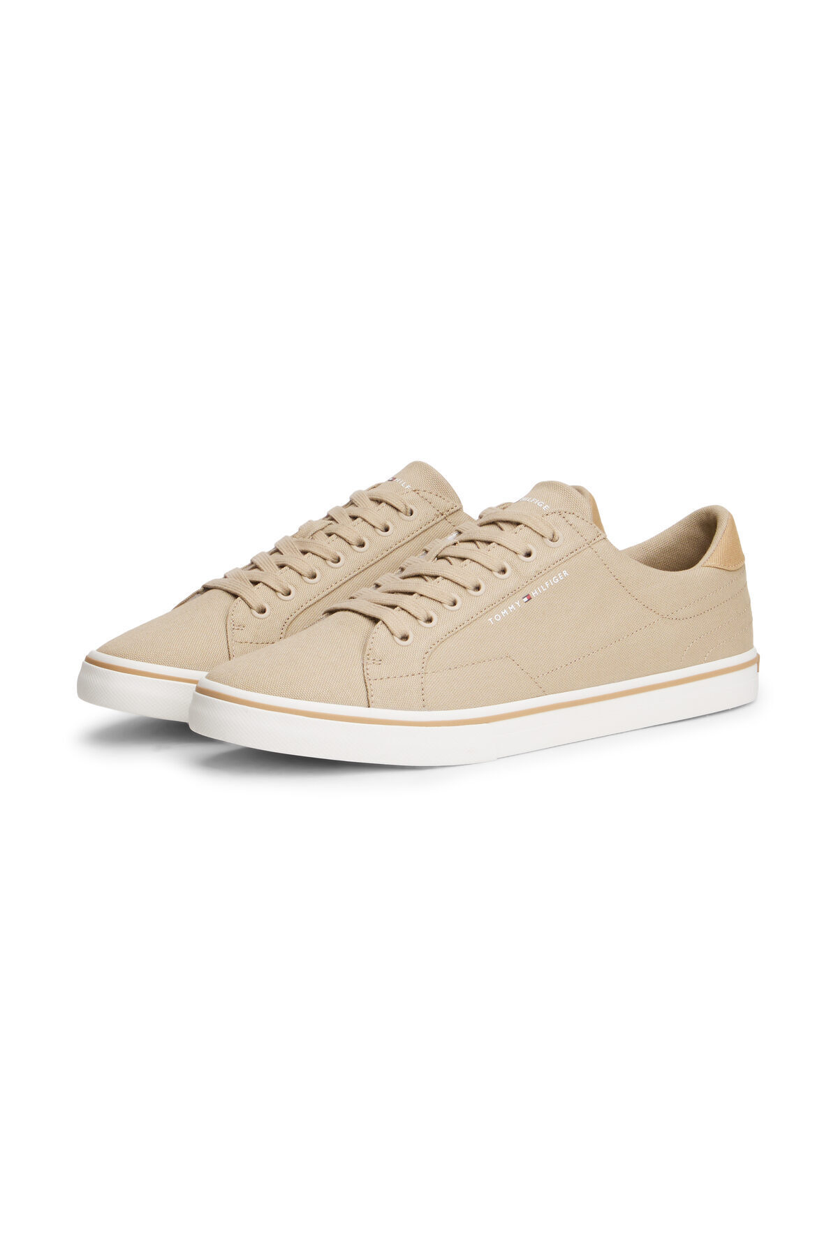 پیراهن Tommy Hilfiger تامی هیلفیگر گیپور بلند FM0FM05688 RBT 40 VULC CORE اورجینال - تصویر 1