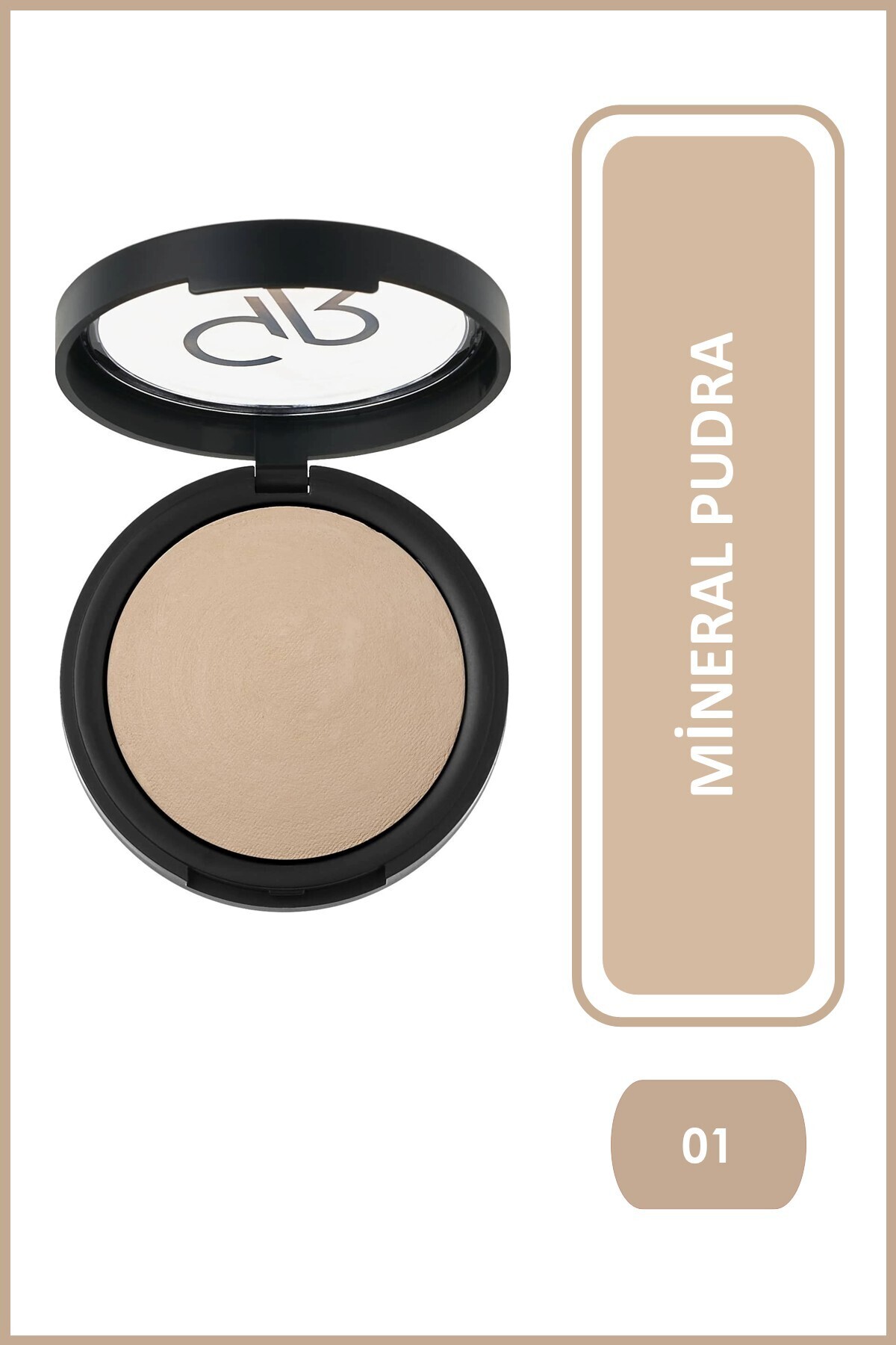 Golden Rose Mineral Terrabaked Powder No: 01 Ivory - Mineral Etkili Fırınlanmış Pudra - Fiyatı, Yorumları