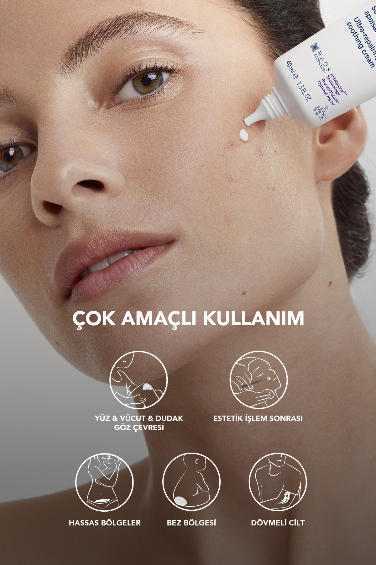 Bioderma Cicabio Cream+ Leke Önleyici SPF50+ Güneş Koruyuculu Bebek&Çocuk,Yetişkin Onarıcı Bakım Kremi 40ml fotoğrafı 6 (önizleme)