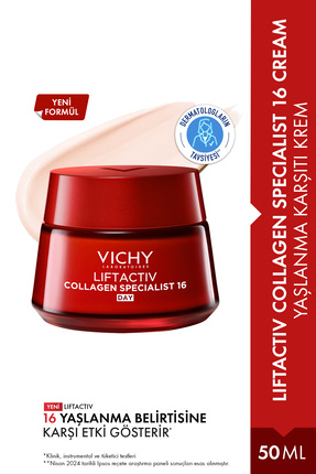 Vichy Liftactiv Collagen Specialist Yaşlanma Karşıtı Bakım Kremi 50 ml