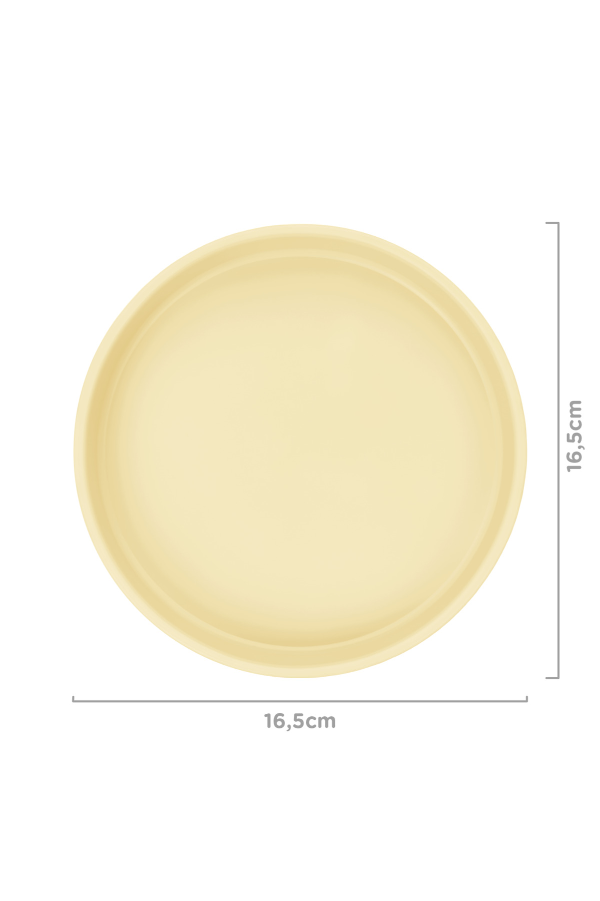 OiOi Basics Mama Tabağı - Mellow Yellow fotoğrafı 3 (önizleme)