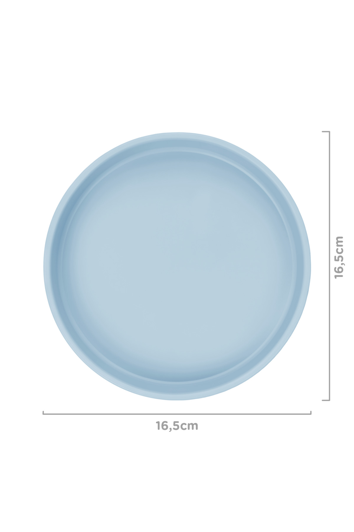 OiOi Basics Mama Tabağı Mineral Blue fotoğrafı 3 (önizleme)
