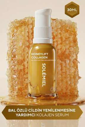 Solemiel Bal & Propolis Özlü Cilt Görünümünü Destekleyen Sıkılaştırıcı Kolaje...