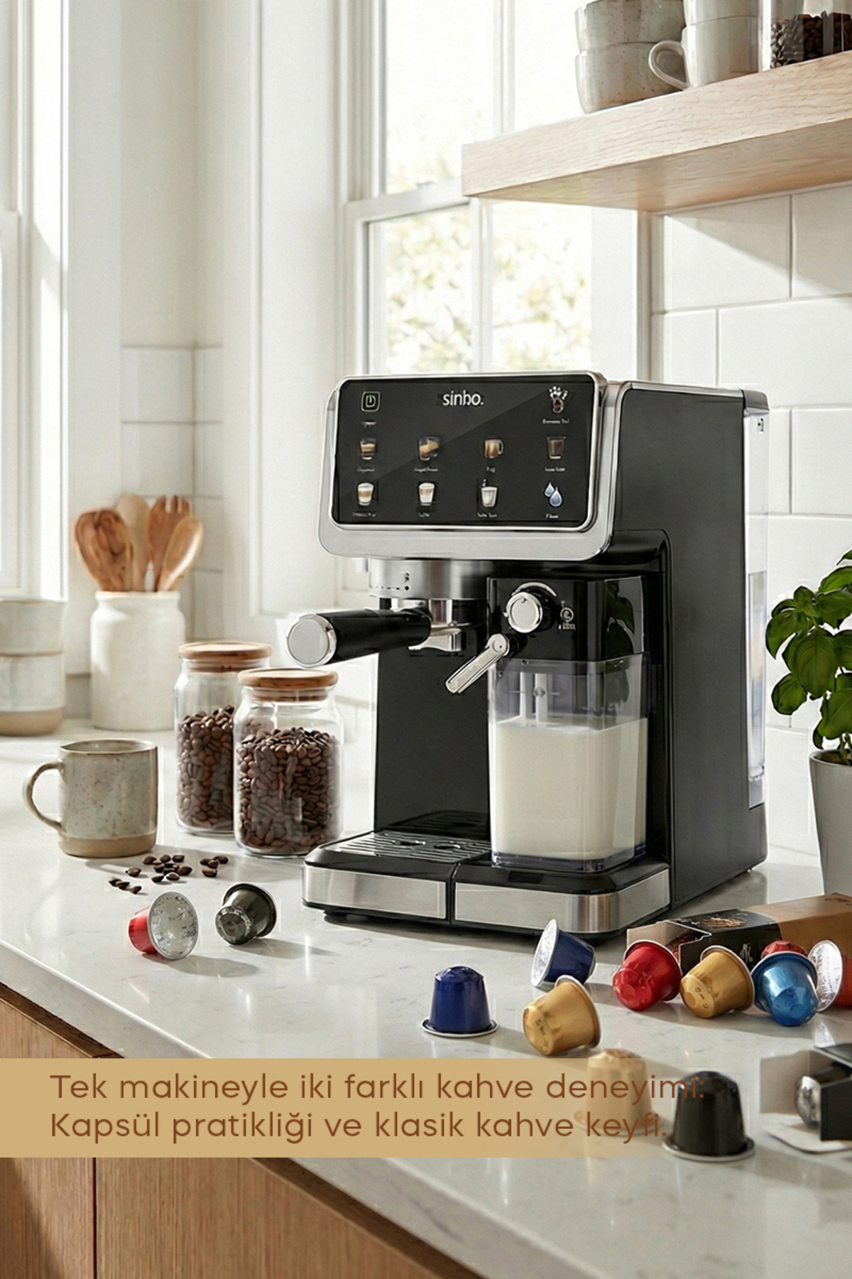 Scm-9033 Espresso Kahve Makinesi 3