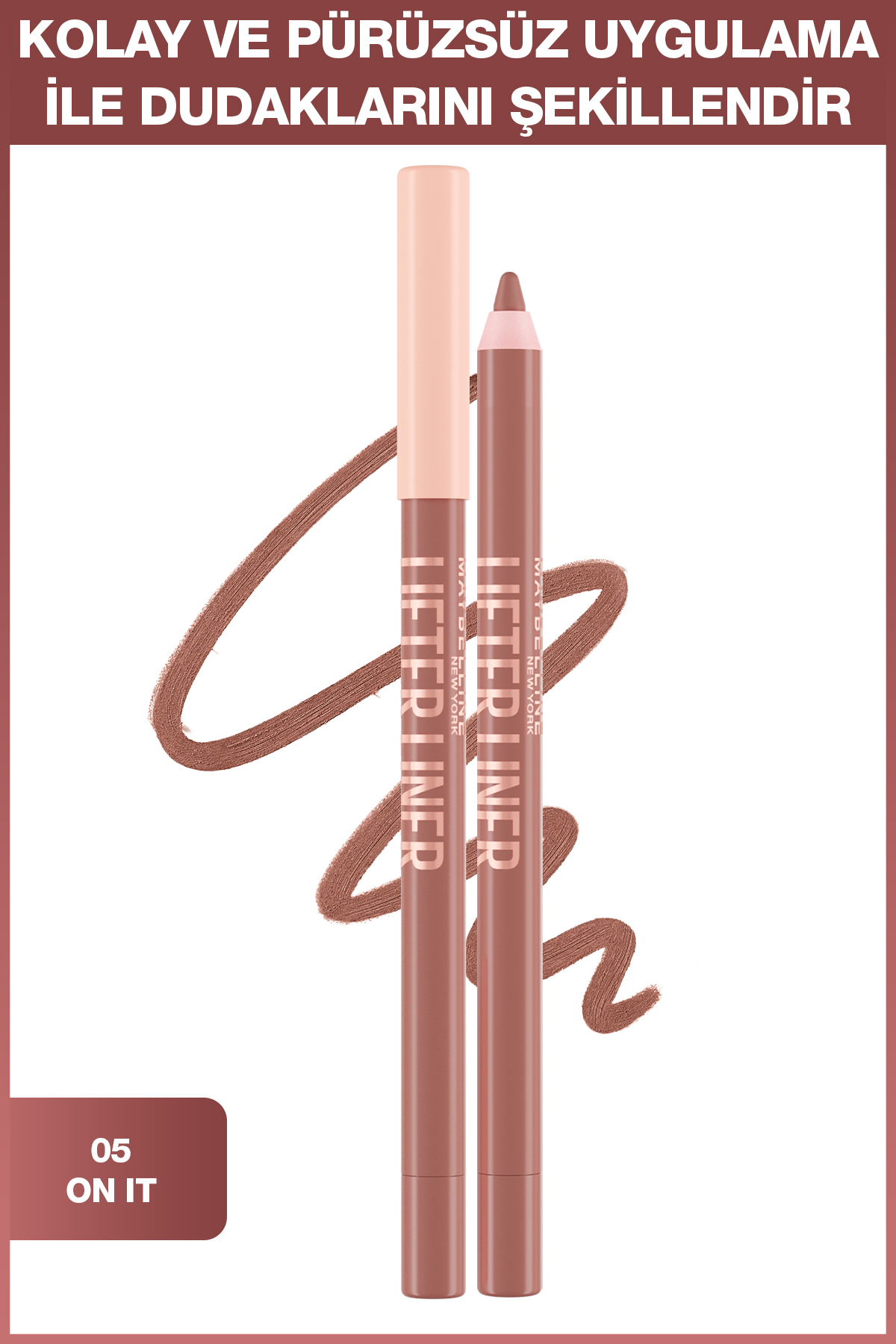 Maybelline New York Lifter Liner Dudak Kalemi- 05 On It - Fiyatı, Yorumları