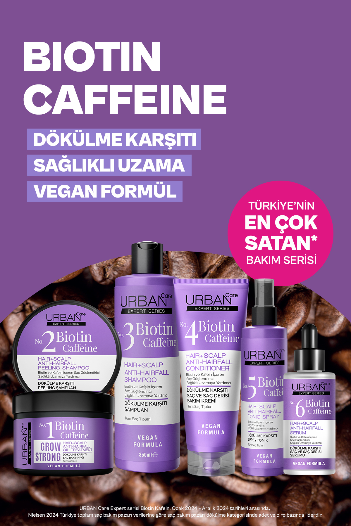 Expert Biotin Ve Kafein Dökülme Karşıtı Saç Bakim Toniği- Hızlı Uzamaya Yardımcı 200 ml-Vegan — 8680690700408 — تصویر 7 از 7