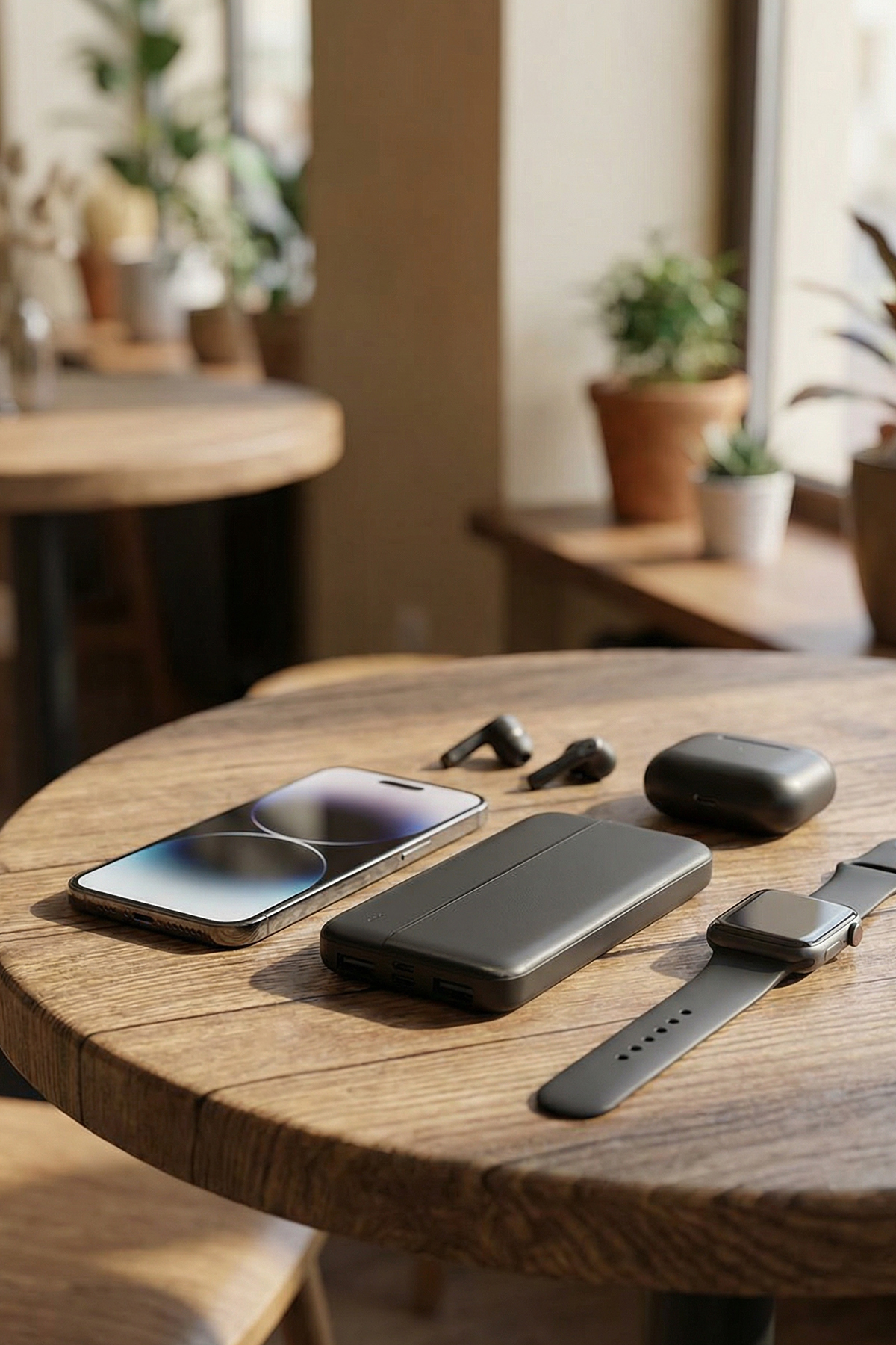 IP-G10N Siyah Micro+Type C Girişli 10000mAh Taşınabilir Şarj Cihazı Powerbank 8