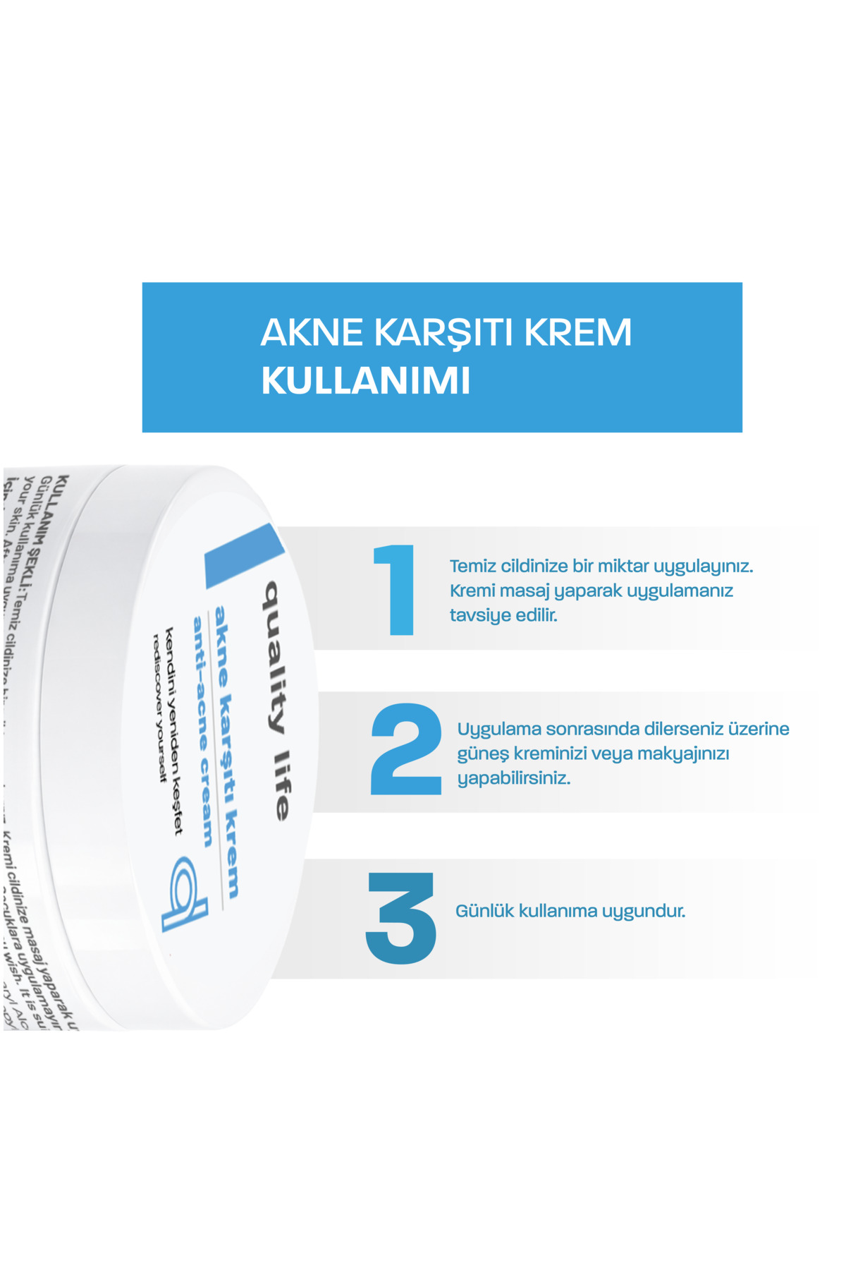 Sivilce ve Akne Karşıtı Önleyici Leke Siyah Nokta Gidermeye Yardımcı Krem — sivilce-lekesi-kremi-giderici-kurutucu — تصویر 7 از 8