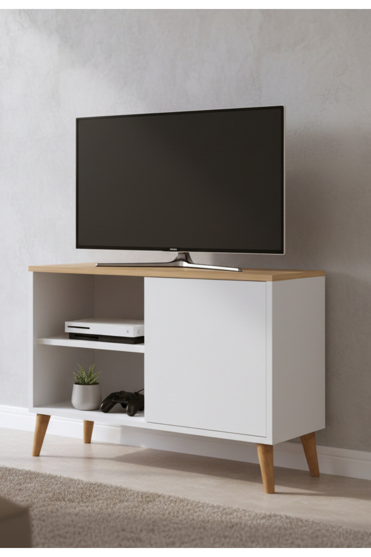Luce TV Unit with Cover