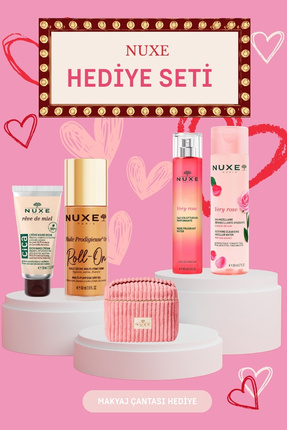 Nuxe Sevgililer Gününe Özel Hediye Bakım Seti