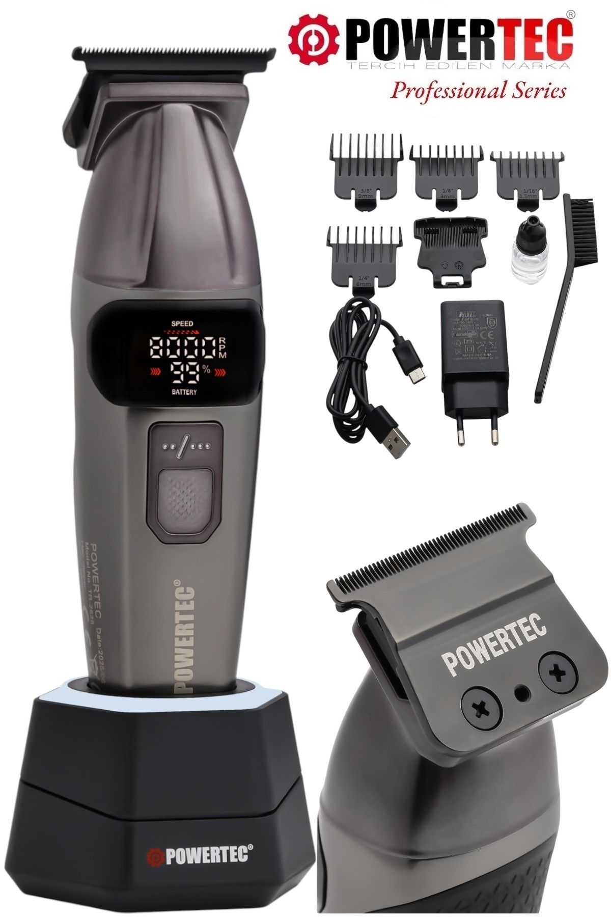 TR-2626Professional Beard | Neck Shaving & Drawing Machine