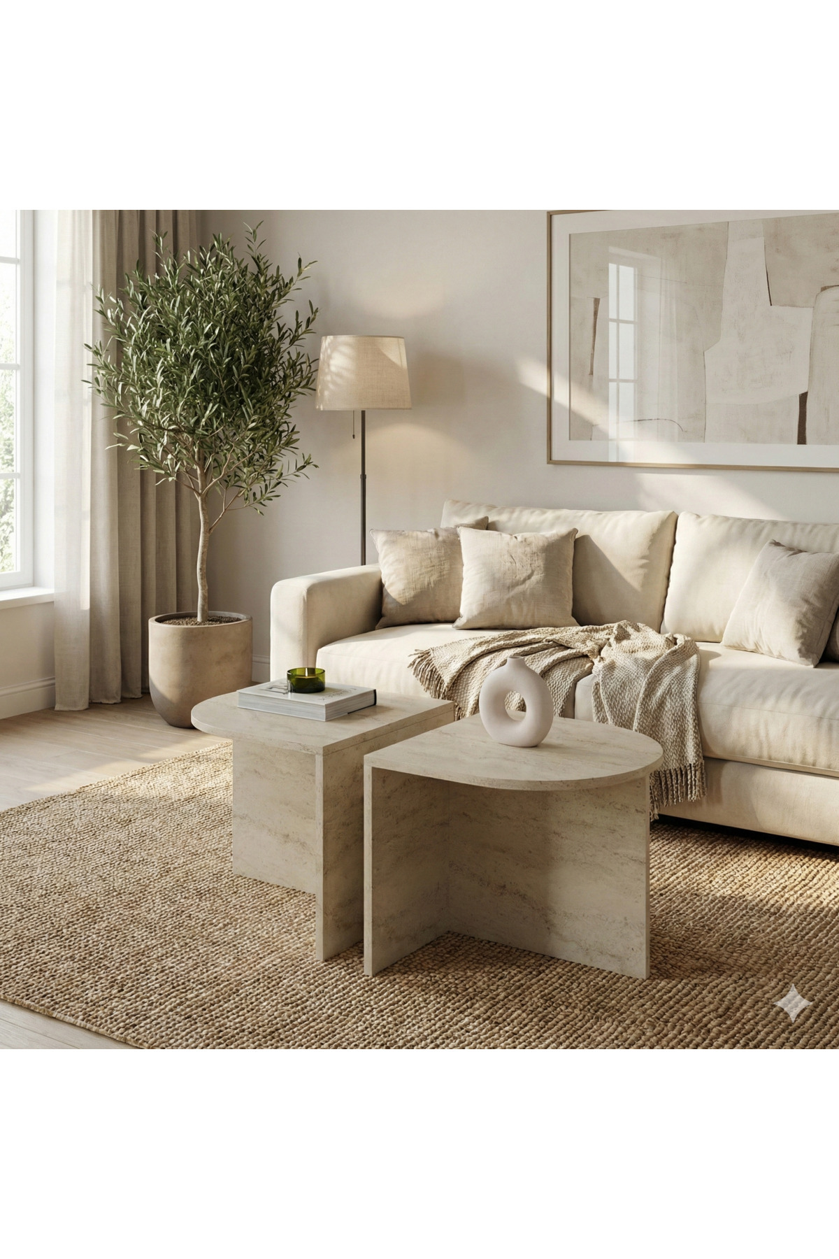 Twins 2-Piece Coffee Table