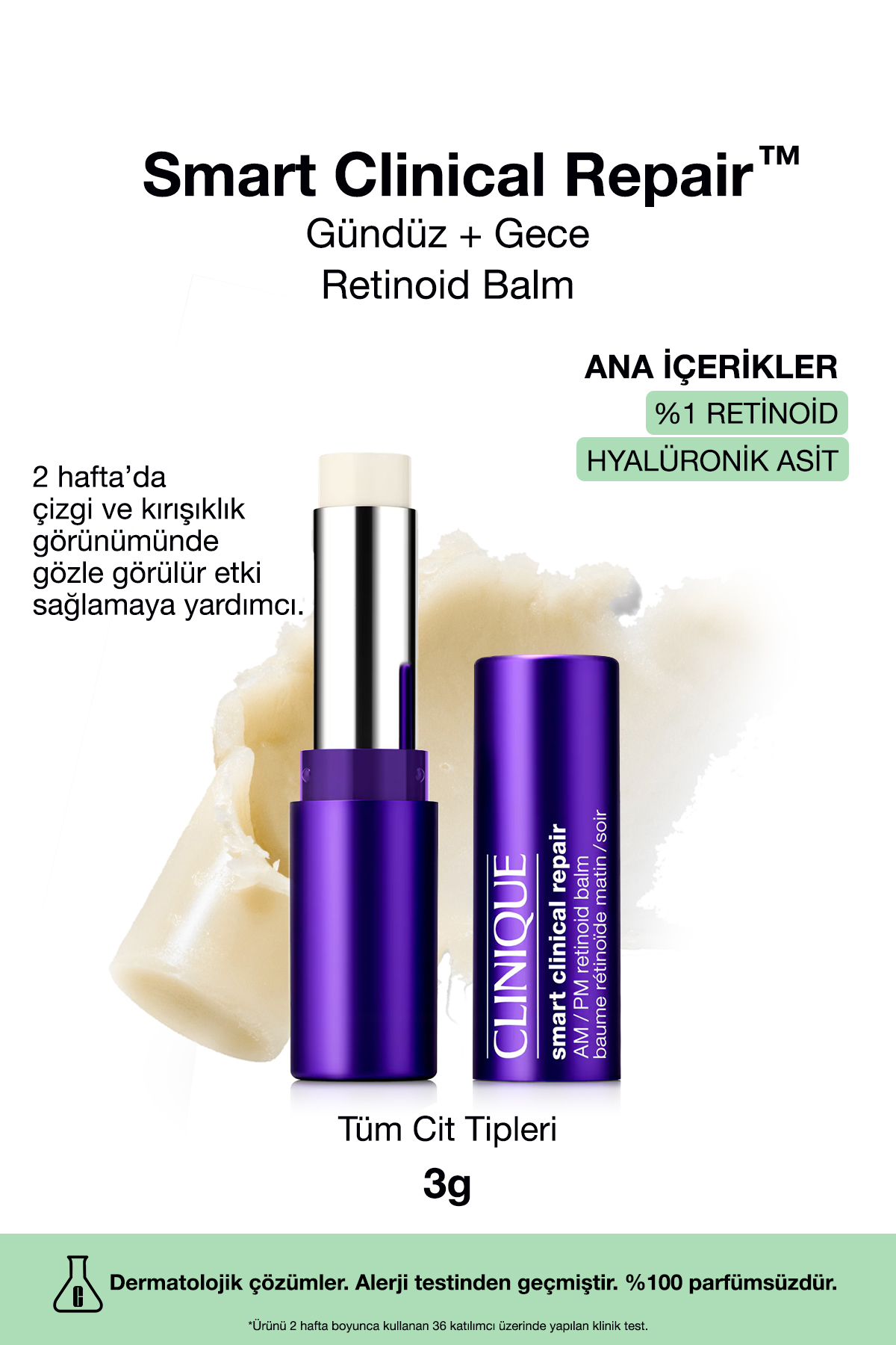 Retinoid Balm İkilisi | Hyalüronik Asit, Çizgi ve Kırışıklık Karşıtı — CLTY05 — تصویر 2 از 8