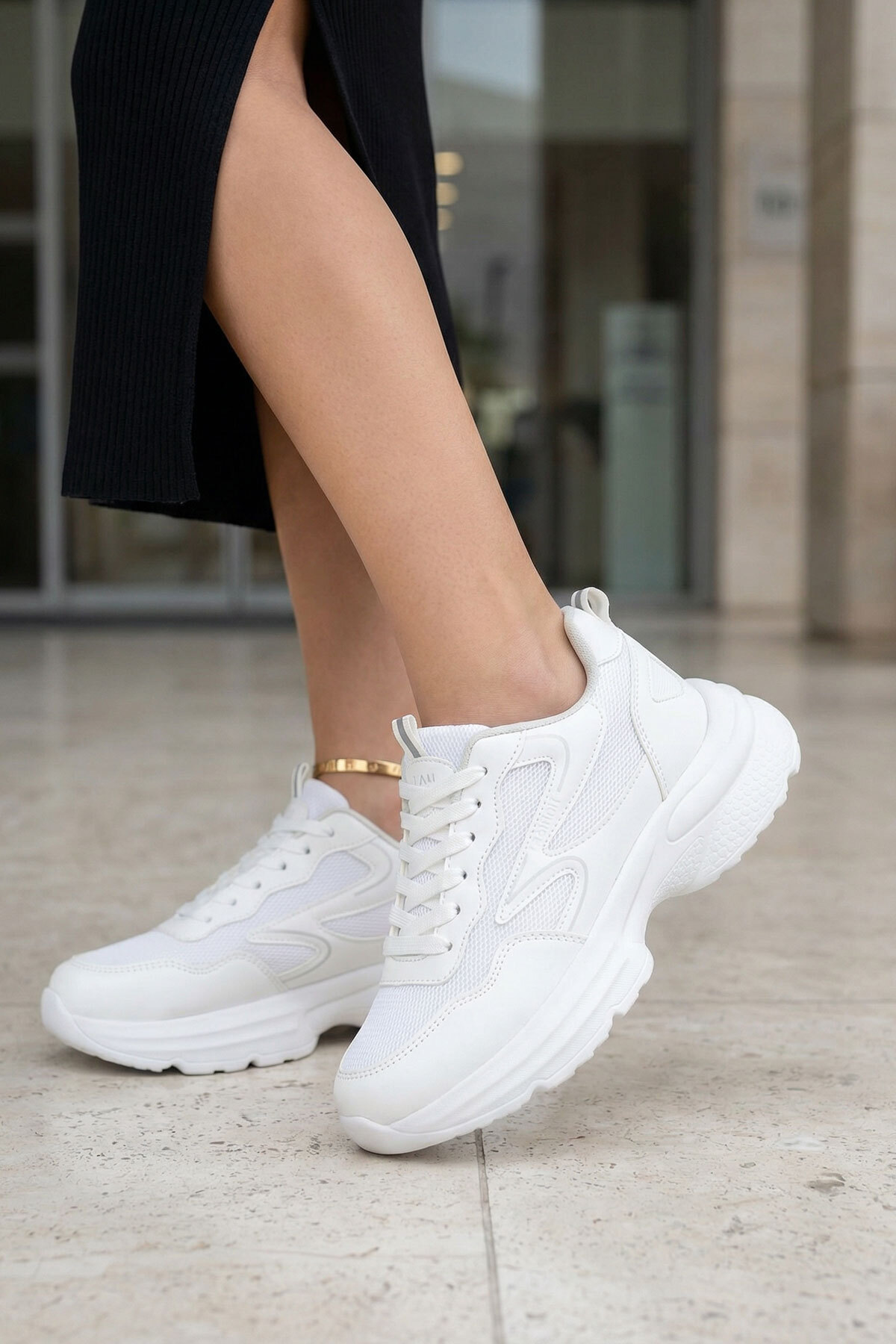 SOHO  Beyaz Kadın Sneaker 21272