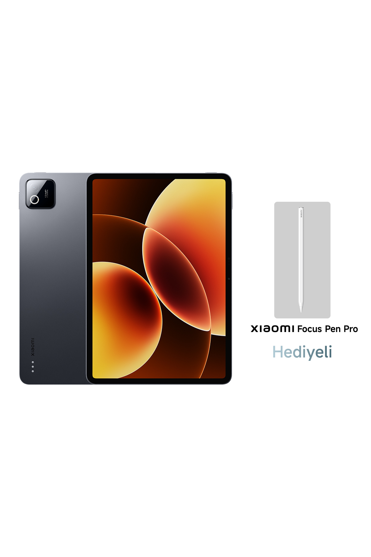 Pad 8 8GB 256 GB Gri Tablet Klayeli (Xiaomi Smart Pen Hediyeli)