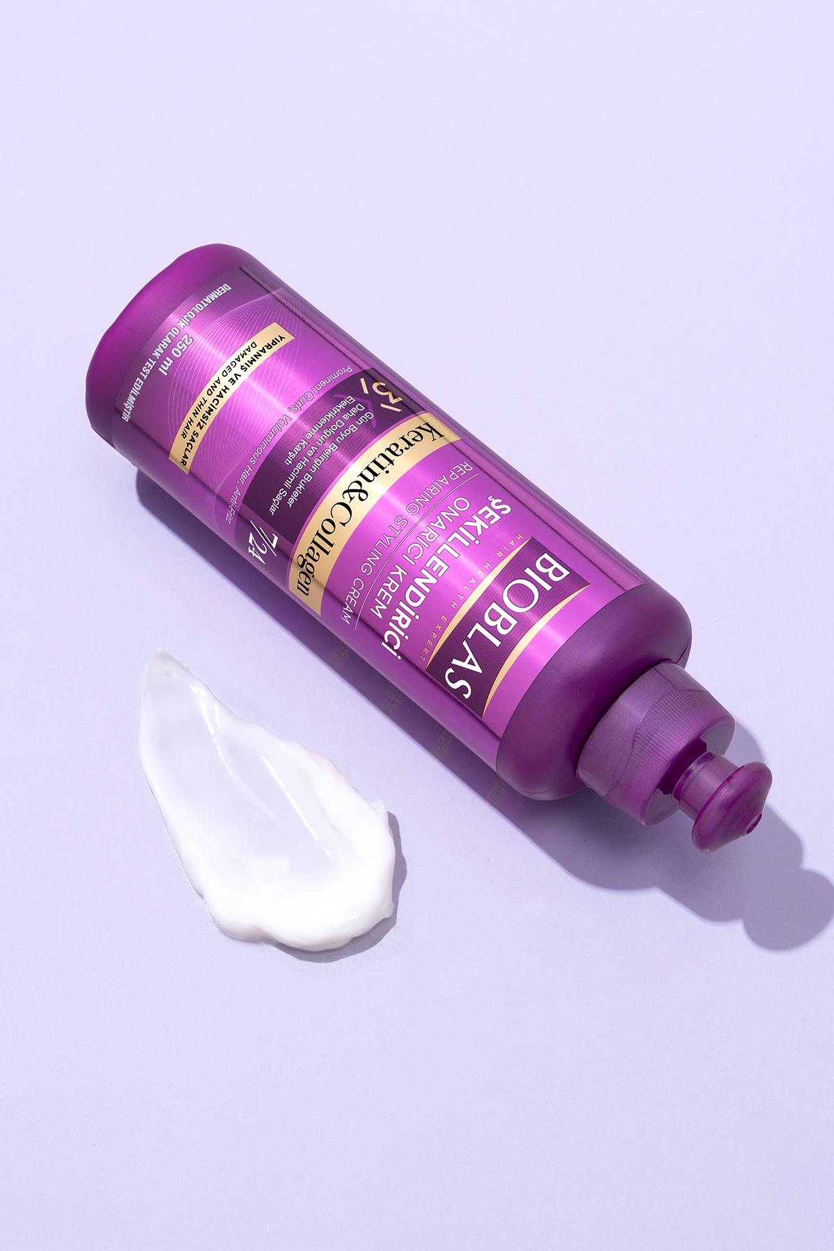 Şekillendirici Saç Bakım Kremi Belirgin Bukleler Dalgalı ve Kıvırcık Saçlar 250 ml — B10275 — تصویر 4 از 5