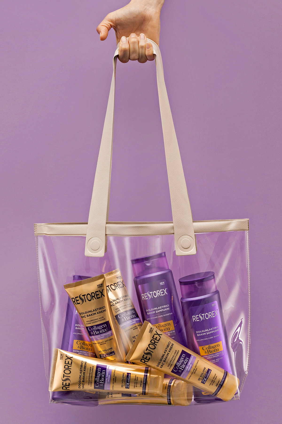 Collagen & Biotin Saç Bakım Kremi 250 ml - Dolgunlaştırıcı — 5006413 — تصویر 3 از 5