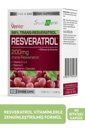 Suda Vitamin Resveratrol 60 Kapsül