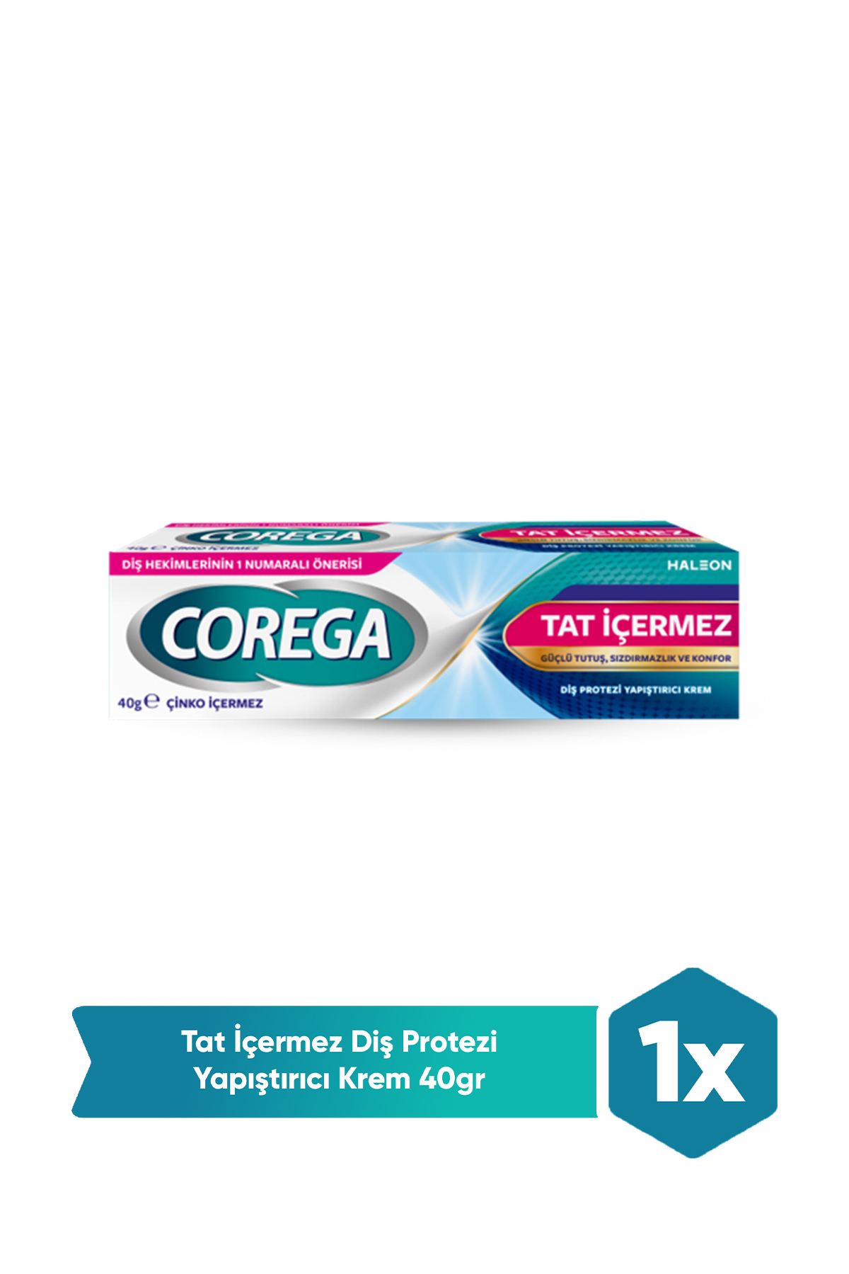 Corega Tat İçermez Protez Yapıştırıcı Krem 40gr - Fiyatı, Yorumları