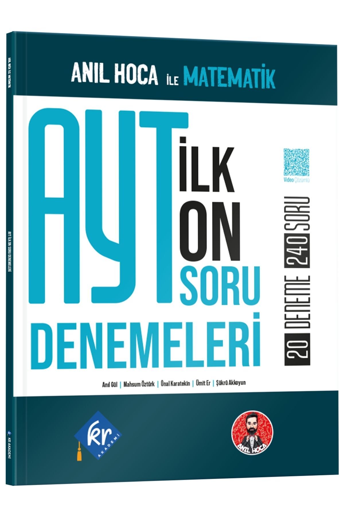 KR Akademi Yayınları Anıl Hoca İle Matematik AYT İlk 10 Soru Denemeleri