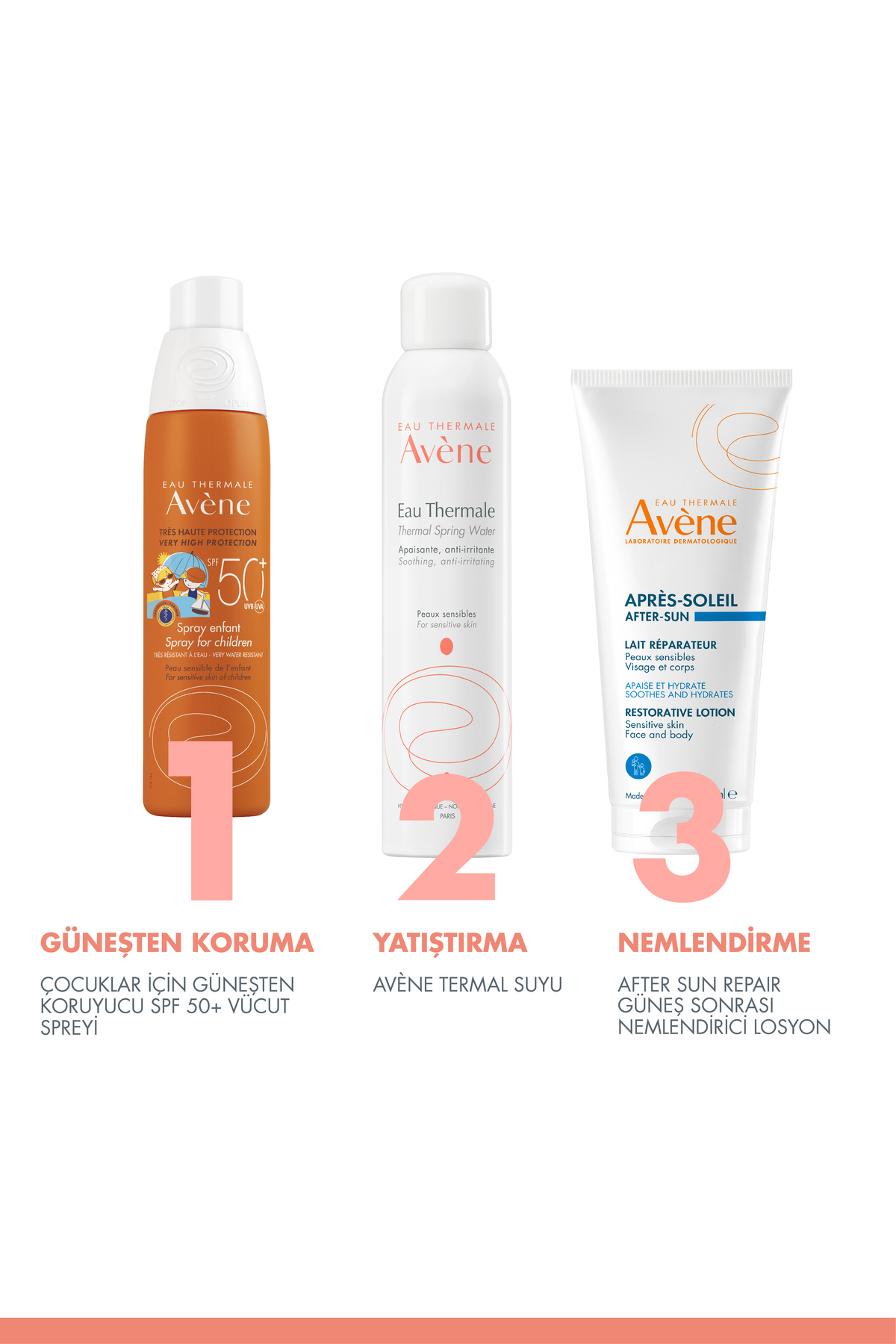 Avene Çocuk Sprey Güneş Kremi SPF 50+ Vücut için Yüksek Koruma Sağlayan Hassas Güneş Kremi 200 ml fotoğrafı 6 (önizleme)