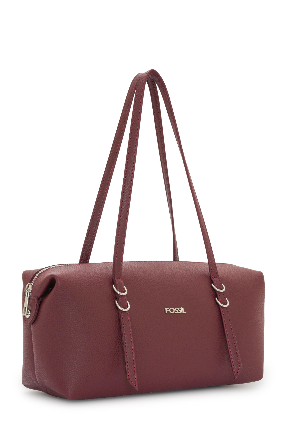 کیف Fossil دستی و صلیب شانه زنانه Claret Red 05FO25K5094 اورجینال - تصویر 2