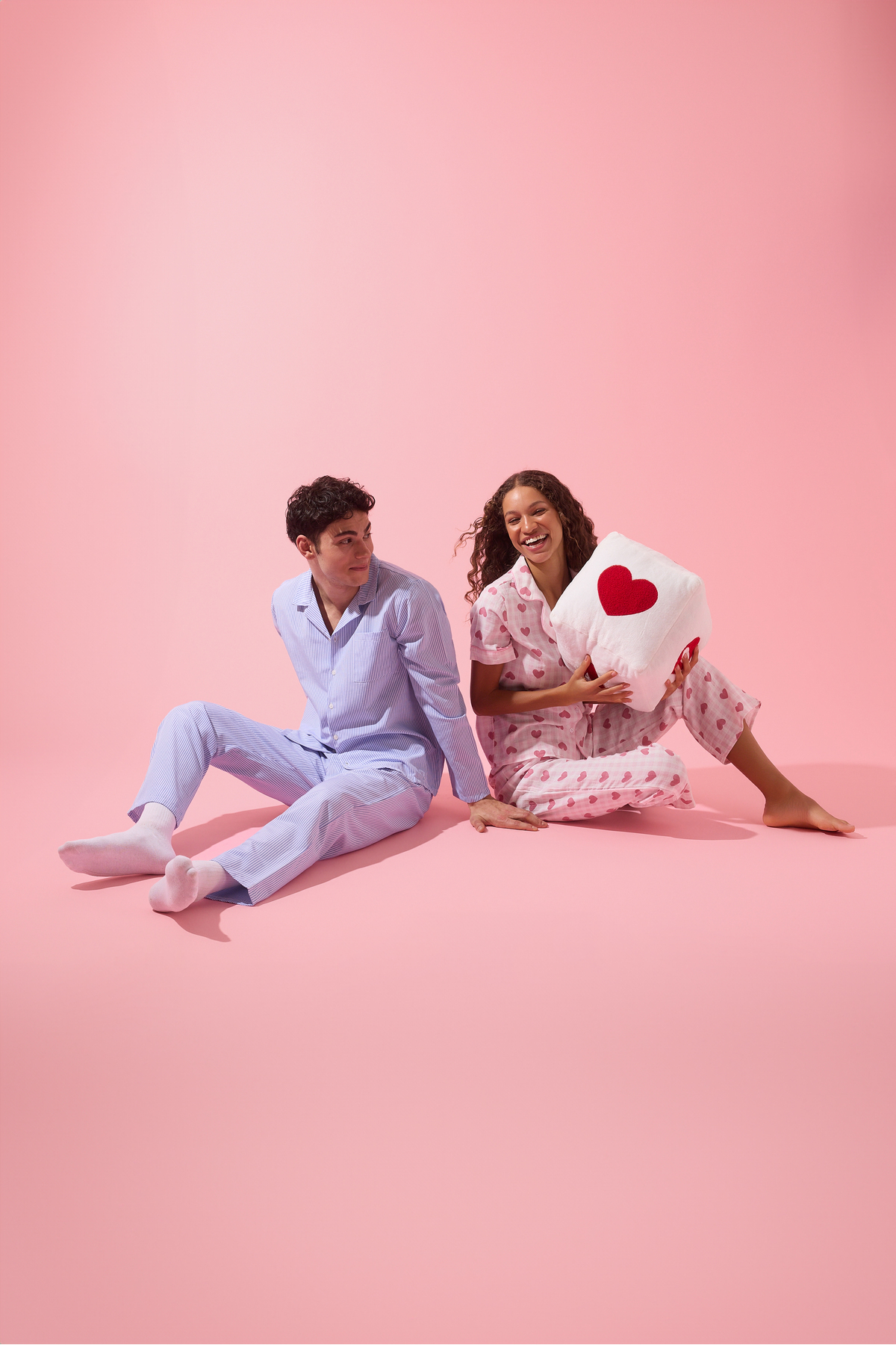 Trendyolmilla  Pembe %100 Pamuklu Kalpli Biye Detaylı Müslin Dokuma Pijama Takımı THMSS26PT00033 - Görsel 2