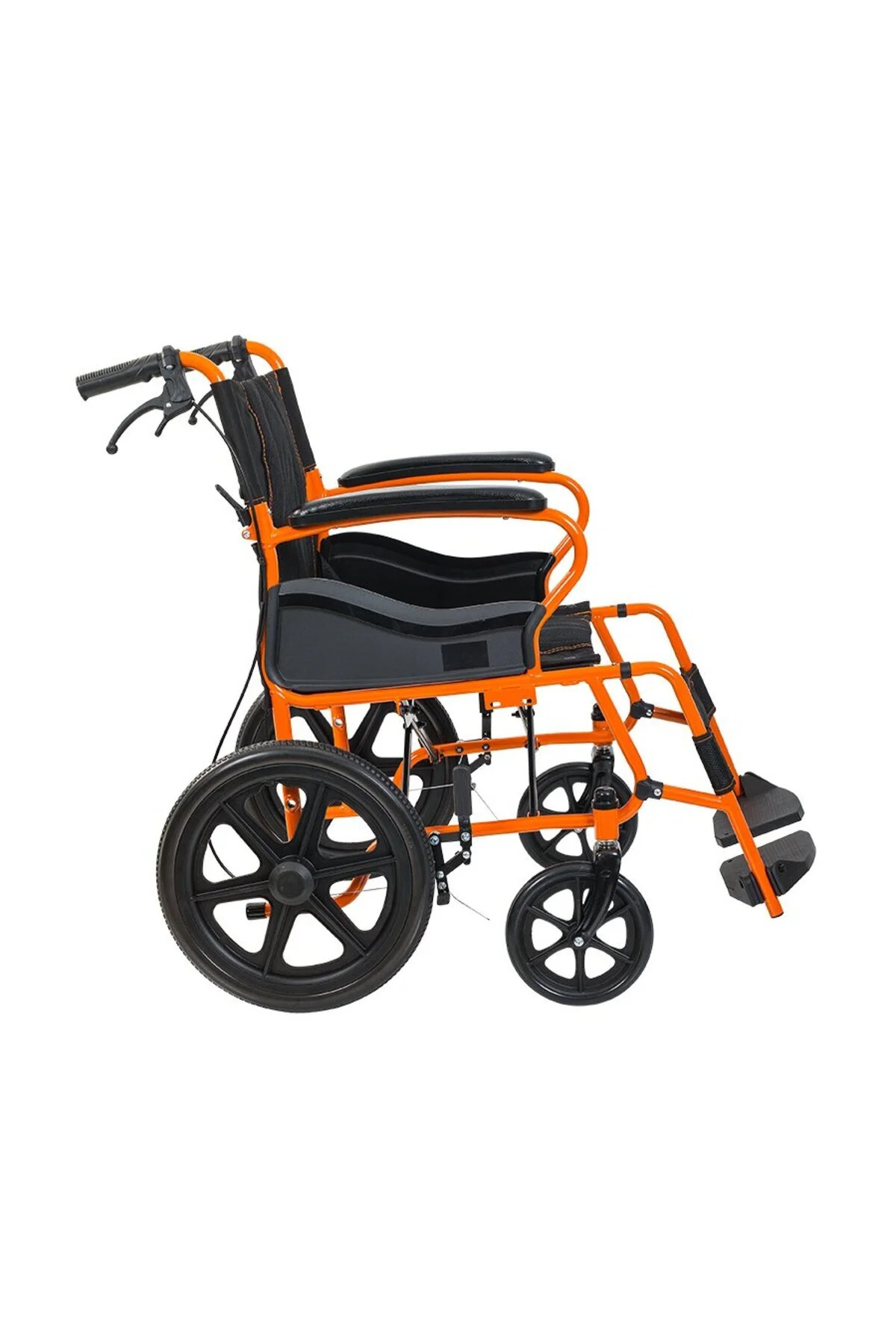 Lüx Tekerlekli Sandalye Manuel Engelli Hasta Taşıma Transfer Sandalyesi Arabası