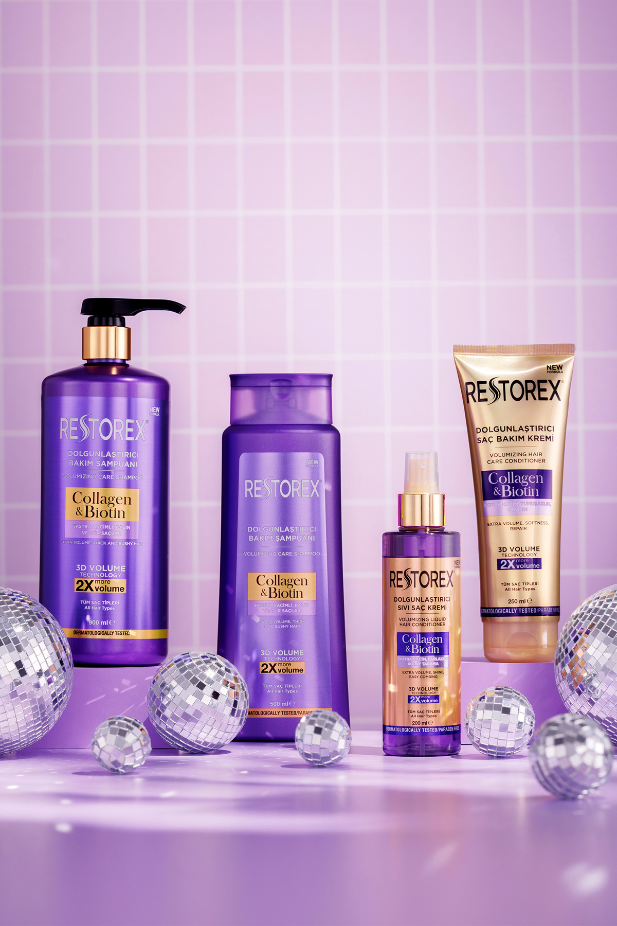 Collagen & Biotin Saç Bakım Kremi 250 ml - Dolgunlaştırıcı — 5006413 — تصویر 5 از 5