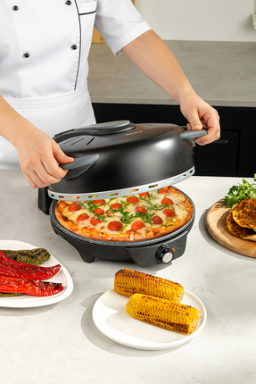 HOMEND Közy °400 Pizza Pide Lahmacun ve Sebze Közleme Makinesi