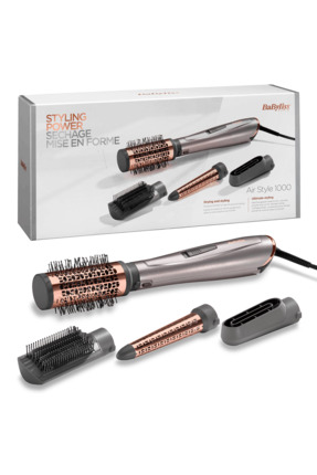 Babyliss Air Styler 1000W 200 Derece İyon Etkili 4 Başlıklı Hava Üflemeli Saç...